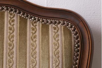 中古　DREXEL HERITAGE(ドレクセルヘリテイジ)　Et Cetera(エトセトラ)シリーズ　高級感漂うサイドチェア(ダイニングチェア)(定価約20万円)(R-043480)