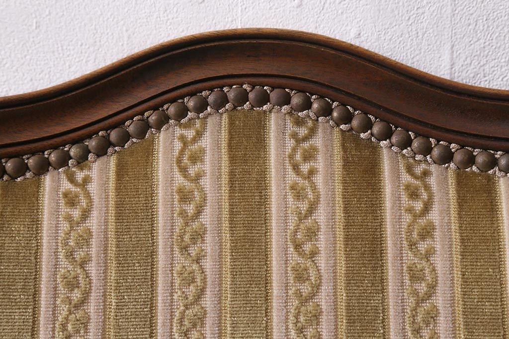 中古　DREXEL HERITAGE(ドレクセルヘリテイジ)　Et Cetera(エトセトラ)シリーズ　高級感漂うサイドチェア(ダイニングチェア)(定価約20万円)(R-043481)