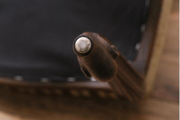 中古　DREXEL HERITAGE(ドレクセルヘリテイジ)　Et Cetera(エトセトラ)シリーズ　高級感漂うサイドチェア(ダイニングチェア)(定価約20万円)(R-043481)