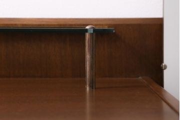 ヴィンテージ家具　北欧ビンテージ　G-PLAN(ジープラン)　BB(Black&Brass)シリーズ　希少!ユニセックスなデザインが魅力のドレッシングテーブル(姿見、ドレッサー、化粧台)(R-043482)