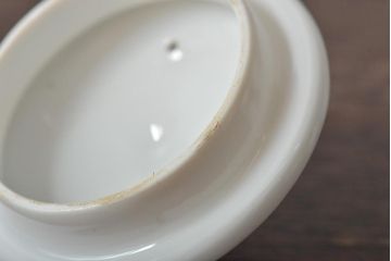 昭和期　古いノリタケ(日本陶器、日陶、則武、Noritake)　急須・湯呑み5客セット　箱付(湯のみ、茶器)(R-043510)