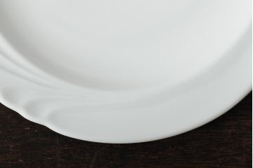 中古　ハンガリー　HOLLOHAZA(ホロハーザ)　Magnolia(マグノリア)　22.5cm　プレート5枚セット(皿、洋食器)(R-043513)