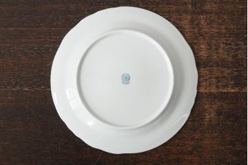 中古　ハンガリー　HOLLOHAZA(ホロハーザ)　Magnolia(マグノリア)　22.5cm　プレート5枚セット(皿、洋食器)(R-043513)