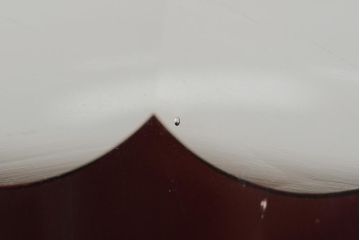ヨーロッパアンティーク　カットガラス　切子　銀(シルバー)?　フラワーベース(花瓶、花器、ボヘミアガラス?)(R-043523)