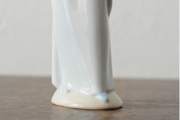 リヤドロ(LLADRO)　希少　ユリを持つ少女　GIRL WITH FLOWERS(オブジェ、置き物)(R-043526)