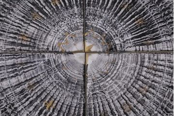 ヴィンテージ家具　北欧ビンテージ　チーク材　モダンなタイル天板のコーヒーテーブル(センターテーブル)(R-043529)