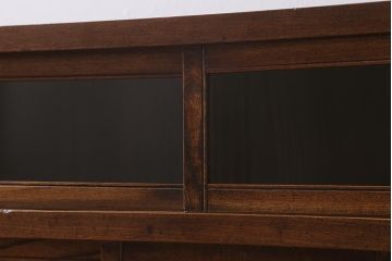 アンティーク家具　前面ケヤキ材　引き出し付き　上品なつくりの和風キャビネット(水屋箪笥、収納棚)(R-043530)