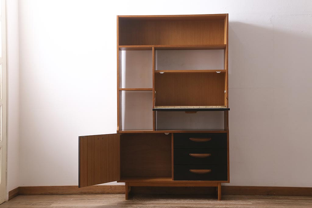 ヴィンテージ家具　STONEHILL　ミッドセンチュリーなルームディバイダー(飾り棚、キャビネット、ビンテージ)(R-043531)