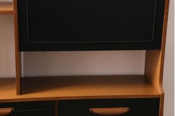 ヴィンテージ家具　STONEHILL　ミッドセンチュリーなルームディバイダー(飾り棚、キャビネット、ビンテージ)(R-043531)