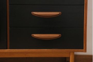 ヴィンテージ家具　STONEHILL　ミッドセンチュリーなルームディバイダー(飾り棚、キャビネット、ビンテージ)(R-043531)