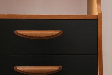 ヴィンテージ家具　STONEHILL　ミッドセンチュリーなルームディバイダー(飾り棚、キャビネット、ビンテージ)(R-043531)