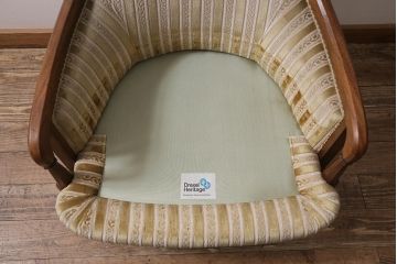 中古　DREXEL HERITAGE(ドレクセルヘリテイジ)　Upholstery(アップホルスタリー)　ハイバックチェア(ソファ)(定価約50万円)(R-043533)