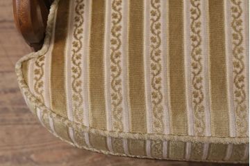 中古　DREXEL HERITAGE(ドレクセルヘリテイジ)　Upholstery(アップホルスタリー)　ハイバックチェア(ソファ)(定価約50万円)(R-043533)