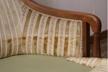 中古　DREXEL HERITAGE(ドレクセルヘリテイジ)　Upholstery(アップホルスタリー)　ハイバックチェア(ソファ)(定価約50万円)(R-043533)
