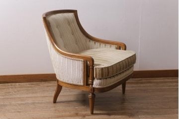 中古　DREXEL HERITAGE(ドレクセルヘリテイジ)　Upholstery(アップホルスタリー)　ローバックチェア(ソファ)(定価約45万円)(R-043534)