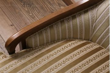 中古　DREXEL HERITAGE(ドレクセルヘリテイジ)　Upholstery(アップホルスタリー)　ローバックチェア(ソファ)(定価約45万円)(R-043534)