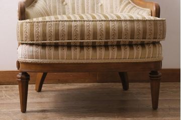 中古　DREXEL HERITAGE(ドレクセルヘリテイジ)　Upholstery(アップホルスタリー)　ローバックチェア(ソファ)(定価約45万円)(R-043534)