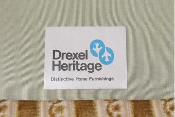 中古　DREXEL HERITAGE(ドレクセルヘリテイジ)　Upholstery(アップホルスタリー)　ローバックチェア(ソファ)(定価約45万円)(R-043535)
