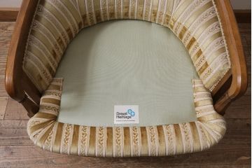 中古　DREXEL HERITAGE(ドレクセルヘリテイジ)　Upholstery(アップホルスタリー)　ローバックチェア(ソファ)(定価約45万円)(R-043535)