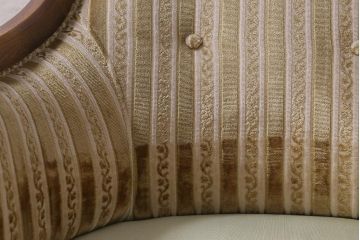 中古　DREXEL HERITAGE(ドレクセルヘリテイジ)　Upholstery(アップホルスタリー)　ローバックチェア(ソファ)(定価約45万円)(R-043535)