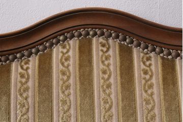 中古　DREXEL HERITAGE(ドレクセルヘリテイジ)　Et Cetera(エトセトラ)　高級感漂うサイドチェア(ダイニングチェア)(定価約20万円)(R-043537)