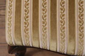 中古　DREXEL HERITAGE(ドレクセルヘリテイジ)　Et Cetera(エトセトラ)　高級感漂うサイドチェア(ダイニングチェア)(定価約20万円)(R-043537)