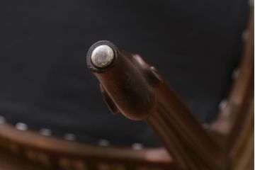 中古　DREXEL HERITAGE(ドレクセルヘリテイジ)　Et Cetera(エトセトラ)　高級感漂うサイドチェア(ダイニングチェア)(定価約20万円)(R-043538)