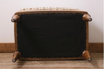 中古　DREXEL HERITAGE(ドレクセルヘリテイジ)　Upholstery(アップホルスタリー)　オットマン(定価約18万円)(R-043539)