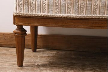 中古　DREXEL HERITAGE(ドレクセルヘリテイジ)　Upholstery(アップホルスタリー)　オットマン(定価約18万円)(R-043539)