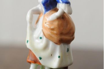 ドイツ?　フィギュリン4個セット　オクトーバーフェスト?　モーツァルト　他2体(陶器置物、オブジェ)(R-043543)