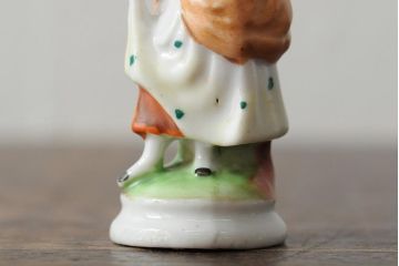 ドイツ?　フィギュリン4個セット　オクトーバーフェスト?　モーツァルト　他2体(陶器置物、オブジェ)(R-043543)