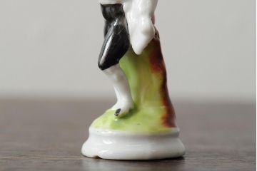 ドイツ?　フィギュリン4個セット　オクトーバーフェスト?　モーツァルト　他2体(陶器置物、オブジェ)(R-043543)