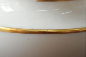 ハンガリー　HEREND(ヘレンド)　RO　ロスチャイルドバードと赤いラインが美しい花瓶2個セット(フラワーベース、西洋陶磁器)(R-043546)