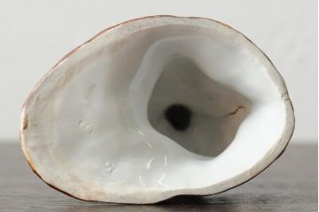 アンティーク雑貨　民族衣装　マジシャン　人物　陶器の置物3点セット(オブジェ、ペン立て、小物入れ、ディスプレイ雑貨)(R-043550)