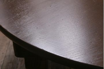 ビンテージ家具　栓材　和モダンスタイルにもおすすめなレトロなちゃぶ台(ローテーブル)(R-043569)