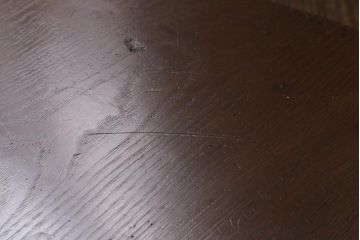 ビンテージ家具　栓材　和モダンスタイルにもおすすめなレトロなちゃぶ台(ローテーブル)(R-043569)