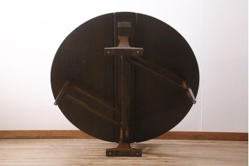 ヴィンテージ家具　イギリスビンテージ　ERCOL(アーコール)　ドロップリーフテーブル(バタフライテーブル、ゲートレッグテーブル)(R-043573)