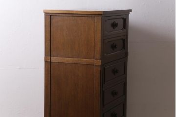 中古　DREXEL HERITAGE(ドレクセルヘリテイジ)　Triune(トライユン)　ランジェリーチェスト(サイドチェスト、引き出し)(定価約43万円)(R-043575)