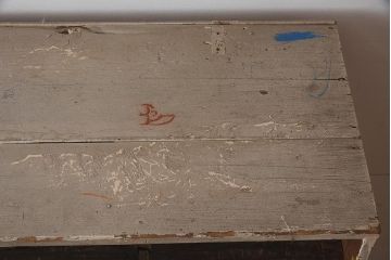 アンティーク家具　和製アンティーク　大正昭和初期　木味たっぷりのシンプルなマス目棚(飾り棚、シェルフ)(R-043578)