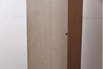 アンティーク家具　和製アンティーク　大正昭和初期　木味たっぷりのシンプルなマス目棚(飾り棚、シェルフ)(R-043578)