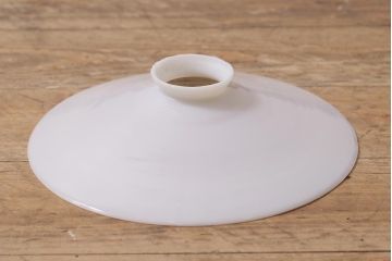 アンティーク照明　戦前　和製アンティーク　レトロな佇まいが趣き溢れる平笠ペンダントライト(天井照明、吊り下げ照明、電笠)(R-043587)