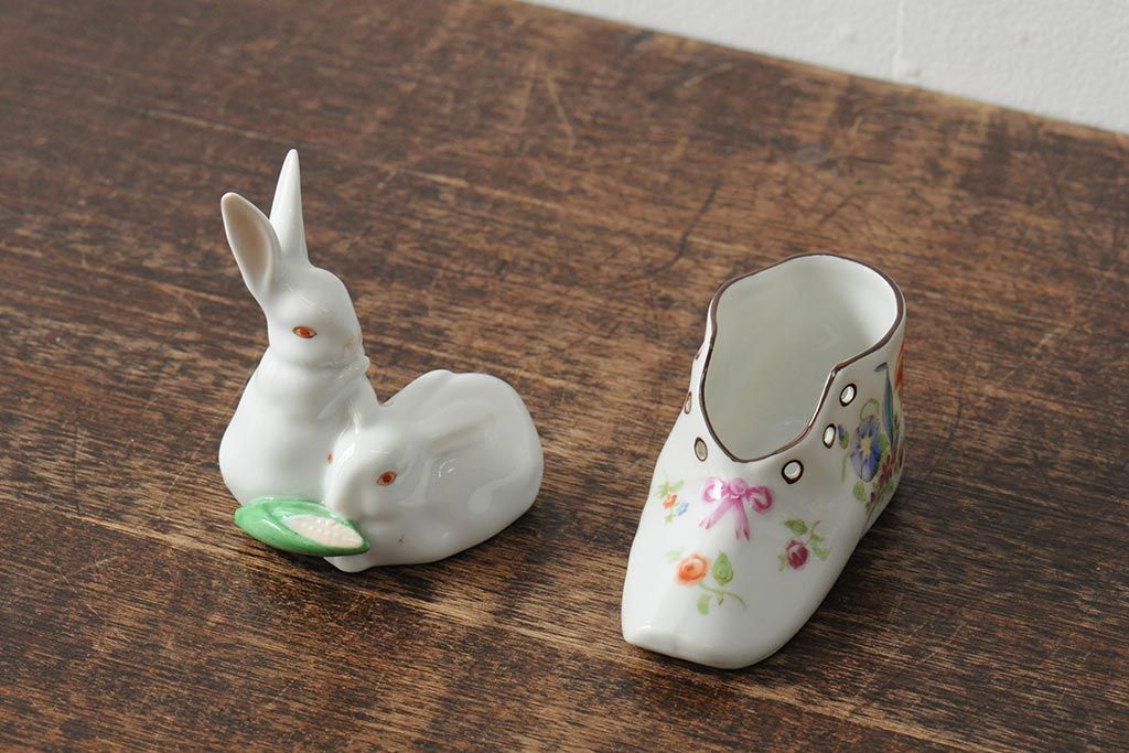 ヘレンド うさぎ 小物入 HEREND 小物入れ