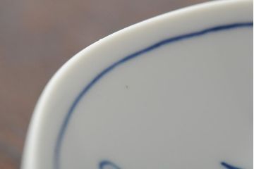 中古　MEISSEN(マイセン)　ブルーオニオン　ディッシュ4点セット(プレート、小皿、洋食器)(R-043610)