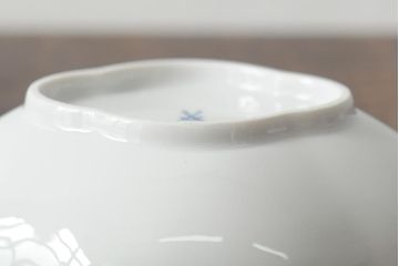 中古　MEISSEN(マイセン)　ブルーオニオン　ディッシュ4点セット(プレート、小皿、洋食器)(R-043610)