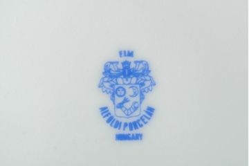 アンティーク雑貨　ハンガリー　ALFOLDIPORCELAIN(アルフルディ)　花瓶(花器、フラワーベース)(R-043614)