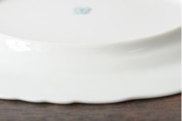 中古　ハンガリー　HOLLOHAZA(ホロハーザ)　Magnolia(マグノリア)　22.5cm　プレート6枚セット(皿、洋食器)(R-043617)