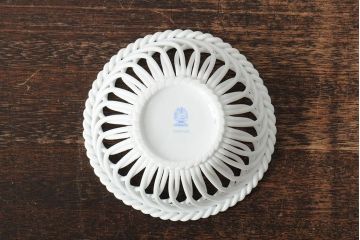 ハンガリー　HEREND(ヘレンド)　ウィーンの薔薇(VRH)・バスケット　フルーツ&フラワー(FRN)・スモールボウル(小物入れ、カップ、小鉢、洋食器)(R-043619)