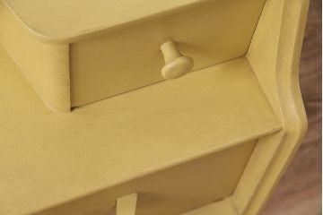 北欧ヴィンテージ　当店でペイントを施した可愛らしい佇まいが魅力的!人気のG-PLANのドレッサー(鏡、鏡台、ビンテージ)(R-043707)