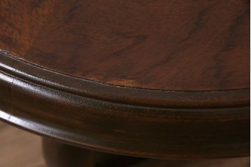 ビンテージ家具　オールドマルニ　maruni(マルニ木工)　棚付き　アンティーク家具とも馴染む木製のサイドテーブル(コーヒーテーブル)(R-043715)
