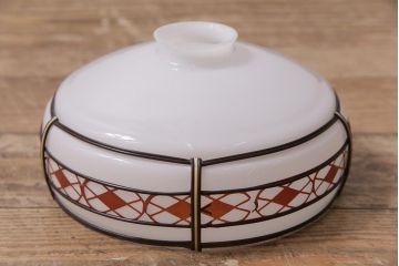 レトロ照明　和の雰囲気高まるペンダントライト(電笠、シェード、天井照明)(R-043734)